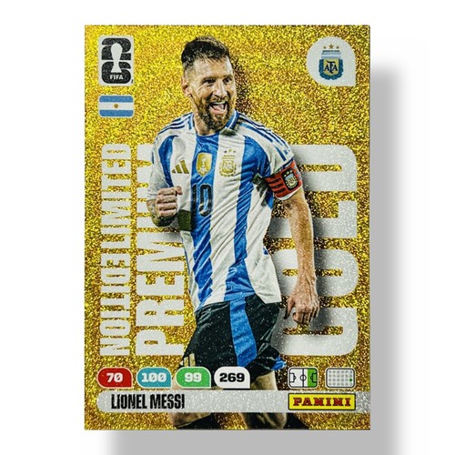 Lionel messi premium gold - lionel,
