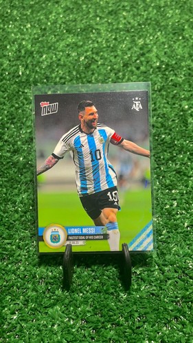 Leo messi 001 topps now - leo,