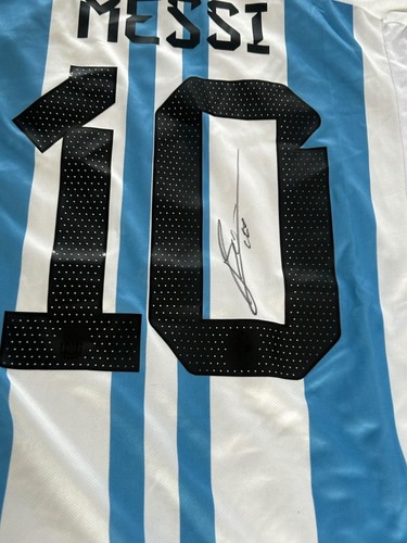Maglia home argentina - argentina, firmata