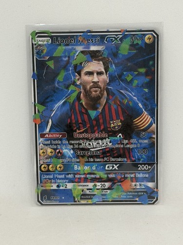 Carta pokémon lionel messi - carta,