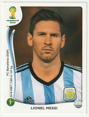 Lionel messi 430 adesivo - messi, #430