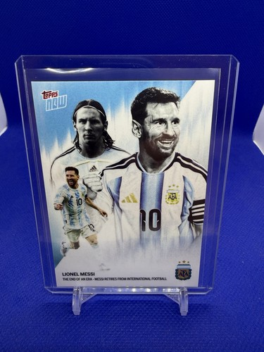 Topps now 2026 lionel - messi, #1