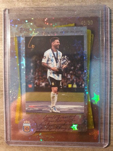 Lionel messi 2025 - topps, focus