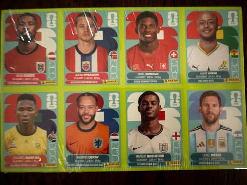 Foglio figurine fifa 2026 - foglio,