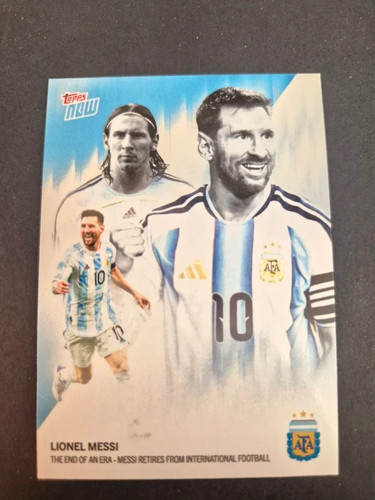 Topps now lionel messi 2026 - now,