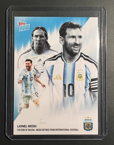 2026 topps now - now, messi