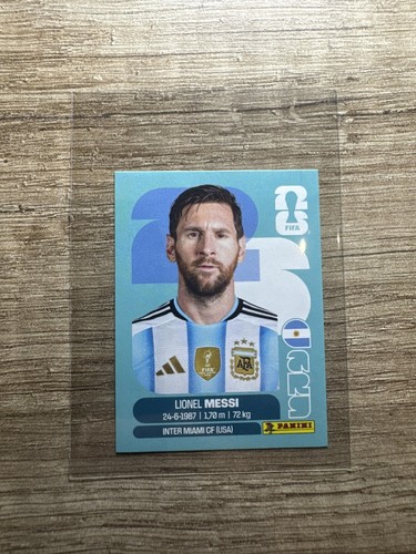 Sticker lionel messi mundial - messi,