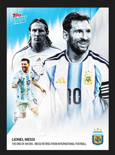 Lionel messi 2026 topps - messi, now